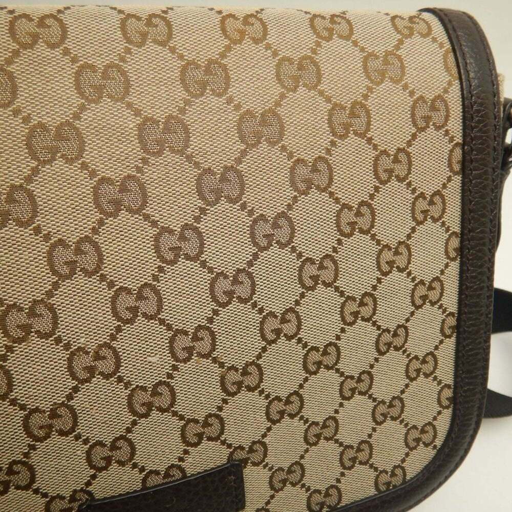 GUCCI Cream Leather Shoulder Bag - Picture 12 of 16